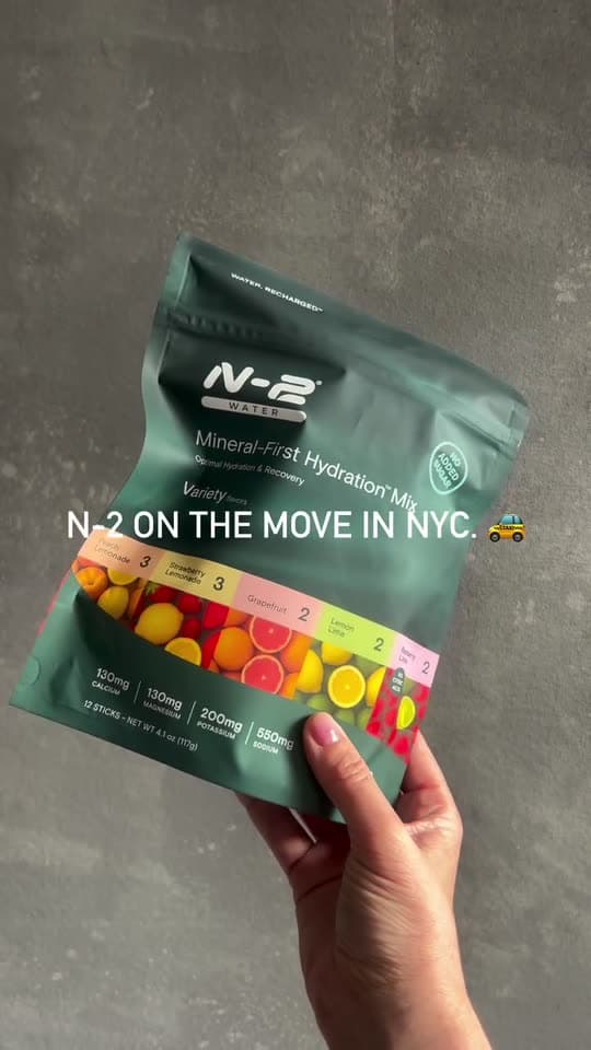 N-2 Water Instagram reel — active lifestyle hydration